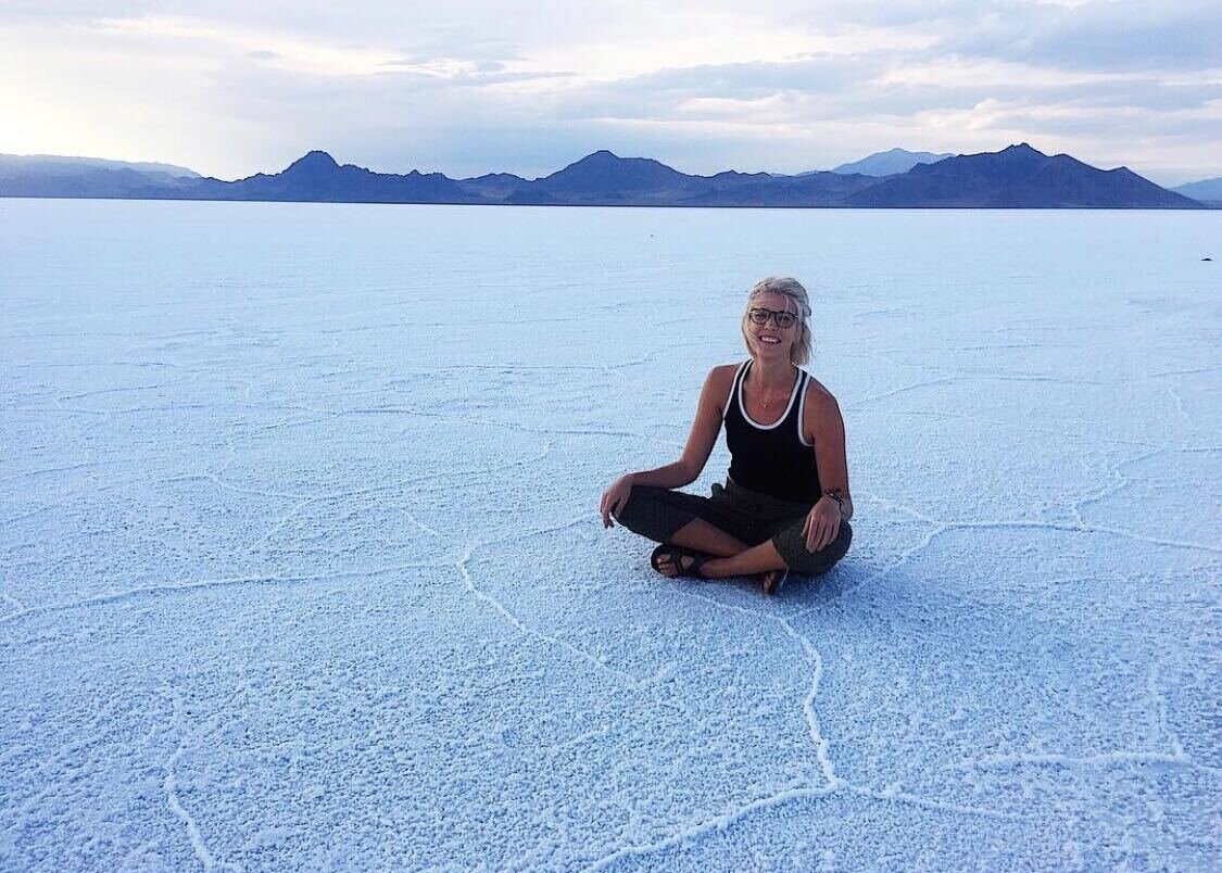 Visiting the Bonneville Salt Flats, Utah